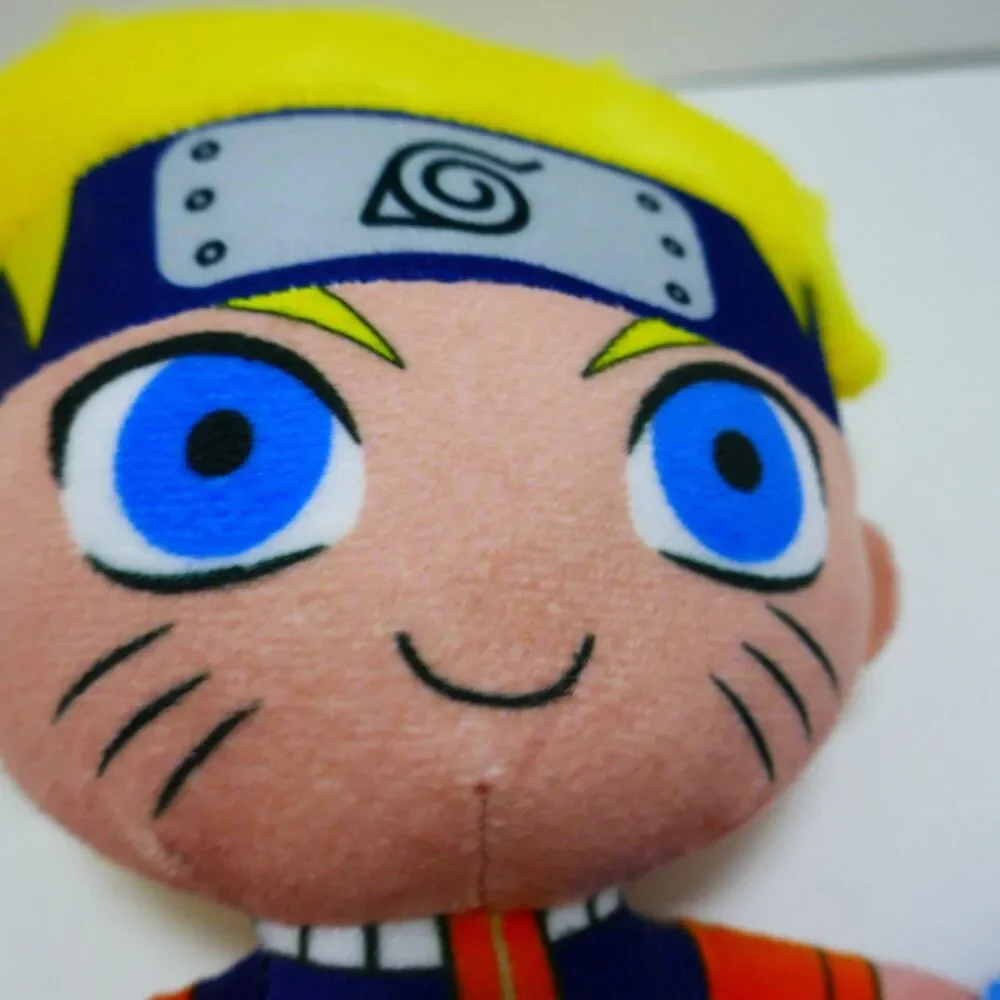 Naruto Uzumaki Plush Doll Toy Factory VIZ Media 2002 Anime Stuffed Toy Official